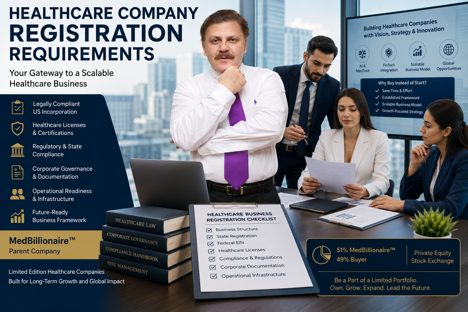 Healthcare Company Registration Requirements Why More Entrepreneurs Are Choosing to Buy an Established Healthcare Company Instead of Starting from Scratch